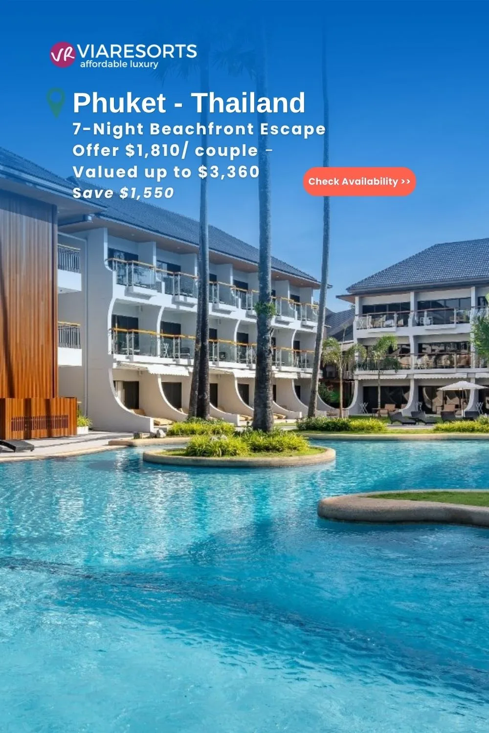 Amora Beach Resort Phuket — 5-star resort in ภูเก็ต 83110, Thailand